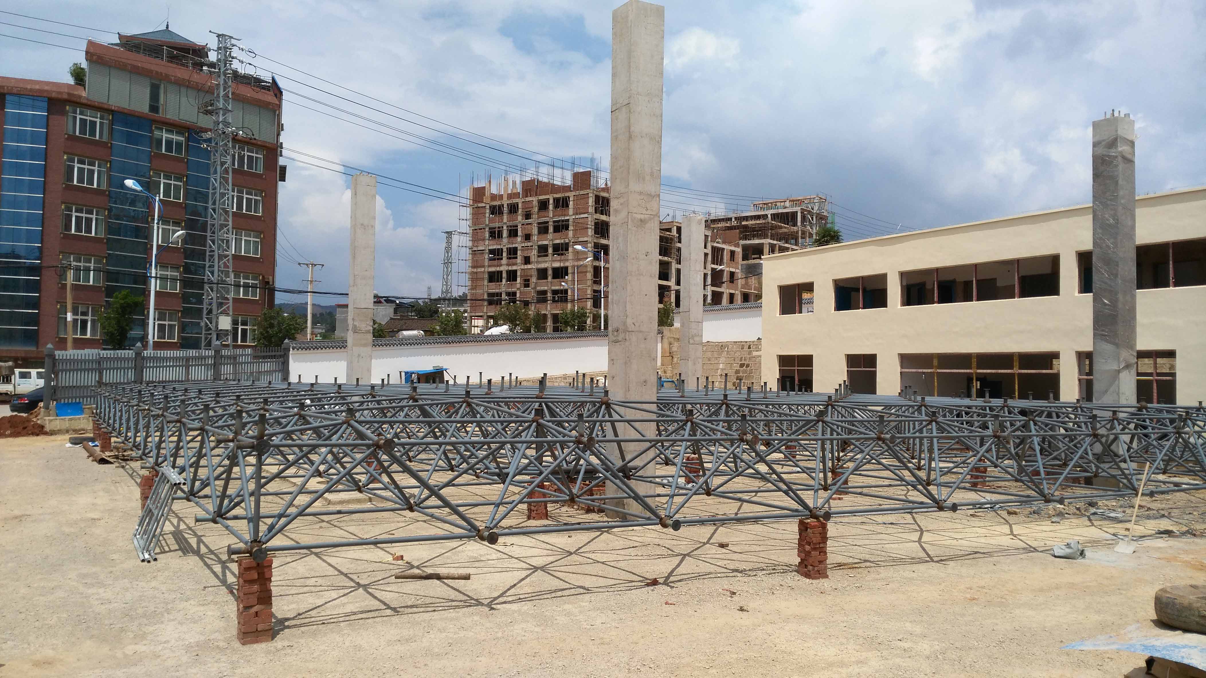 韩城小型加油站网架