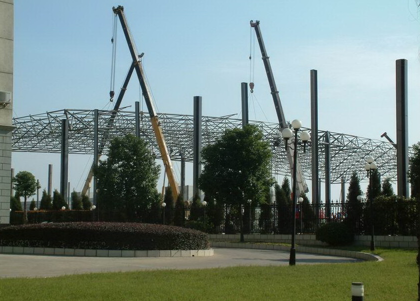 韩城加油站罩棚网架