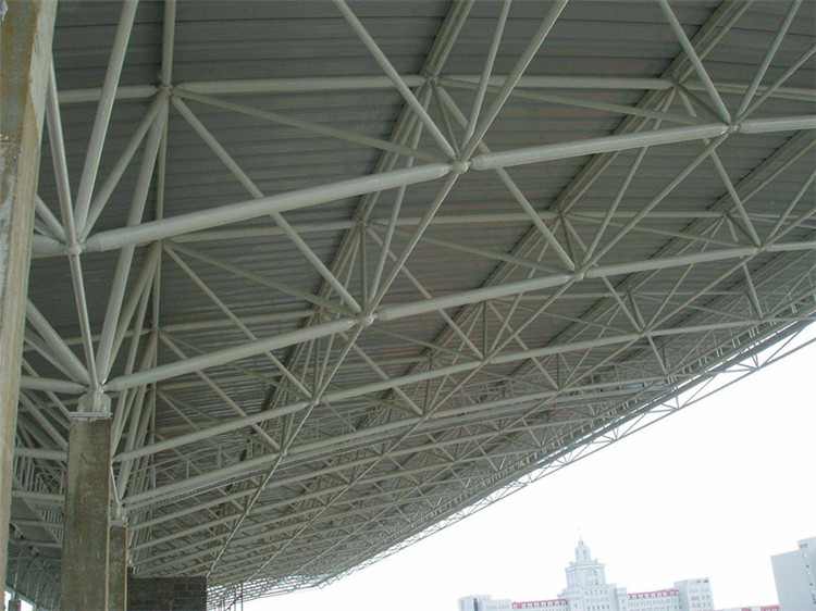 韩城学院体育场网架工程