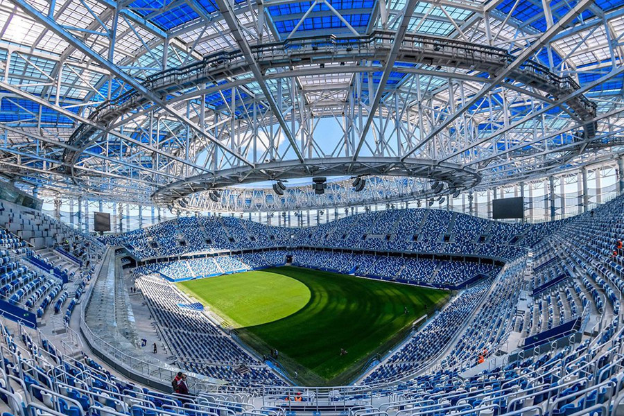 韩城篮球场网架案例